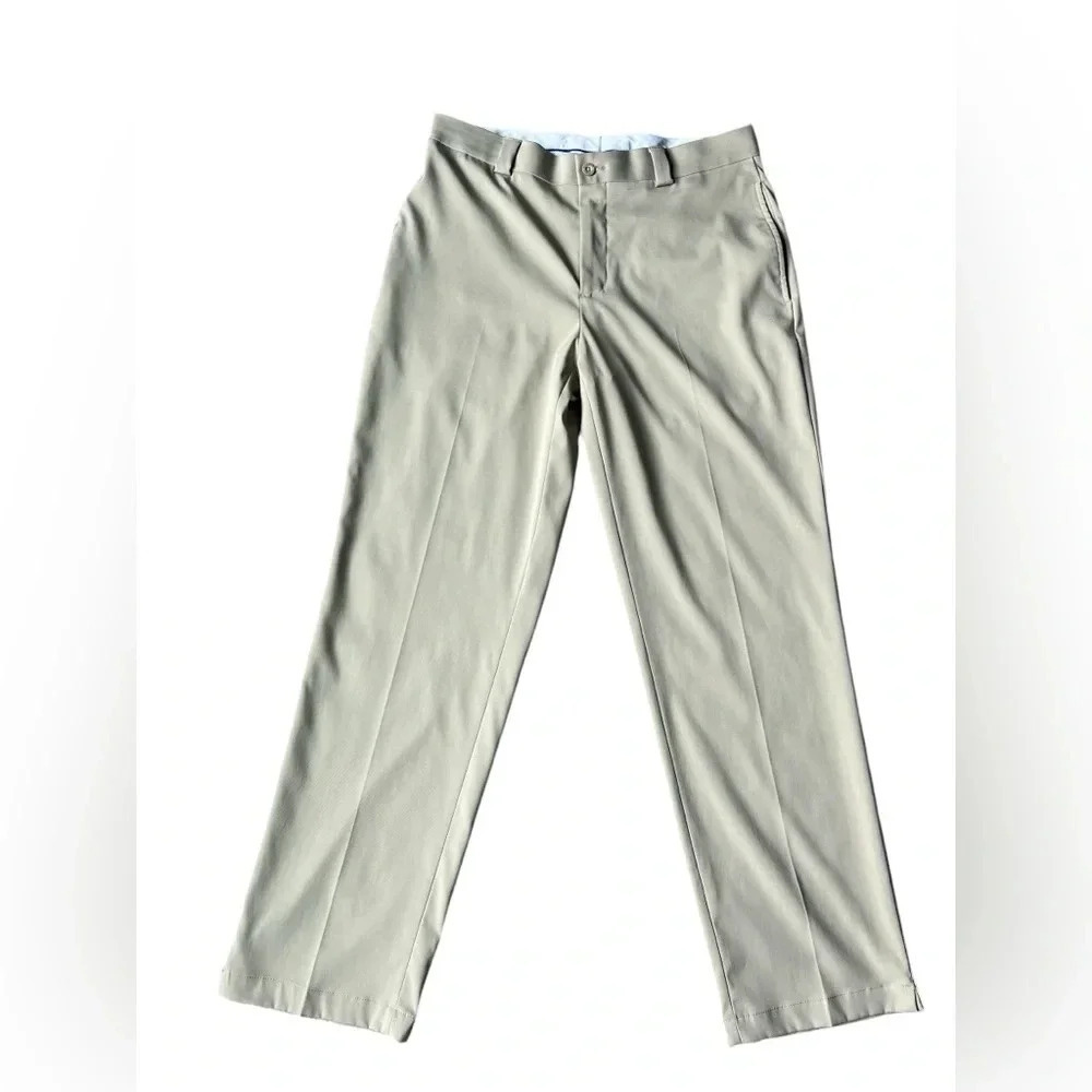 Men’s Slazenger Golf/Athleisure/Business Casual Pants, Tan 32 x 30